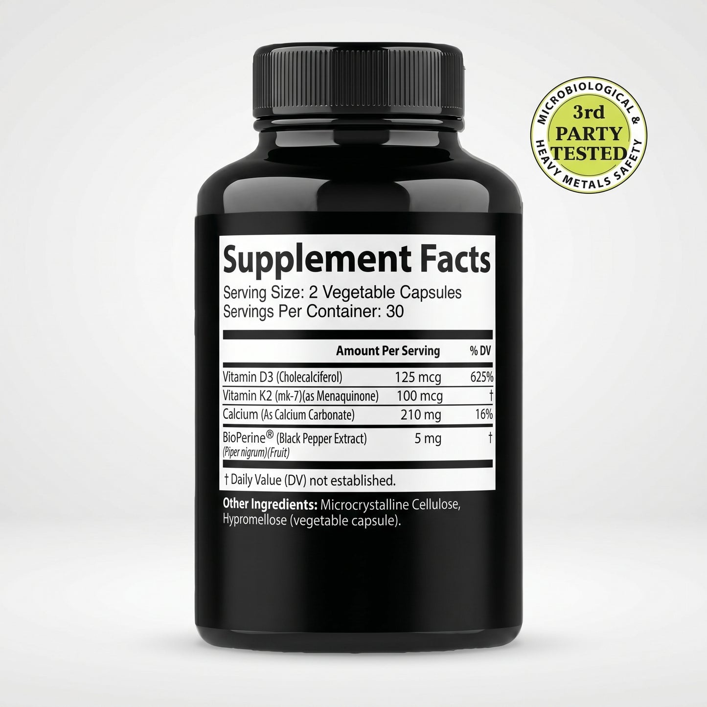 D3 + K2 Cellular Energy Spark | High-Potency Formula for Daily Stamina, Bone Strength & Heart Support