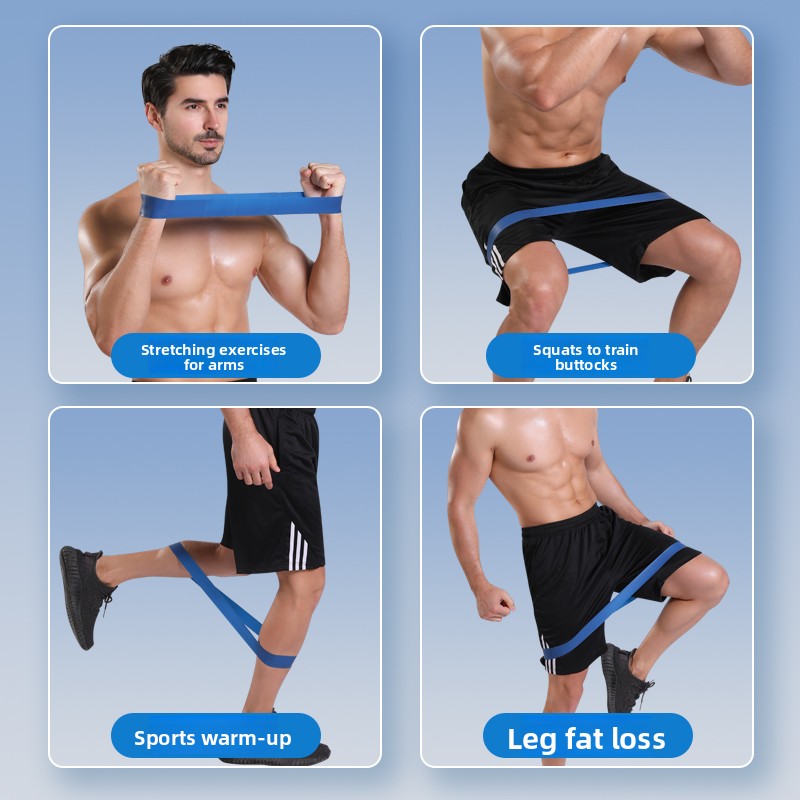 Elastic Resistance Bands for Strength and Stamina Training